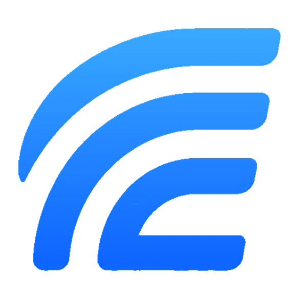 E-Rate Support icon, for dark backgrounds