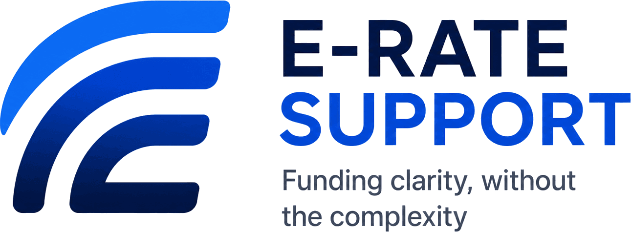 E-Rate Support full logo